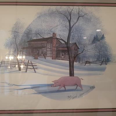 3 Pieces of P Buckley Moss Artwork