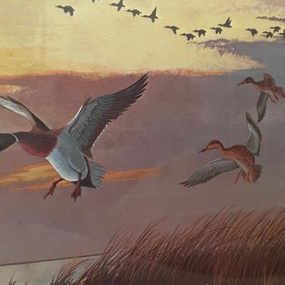 "Mallards" signed & numbered Lithograph by John Akers
