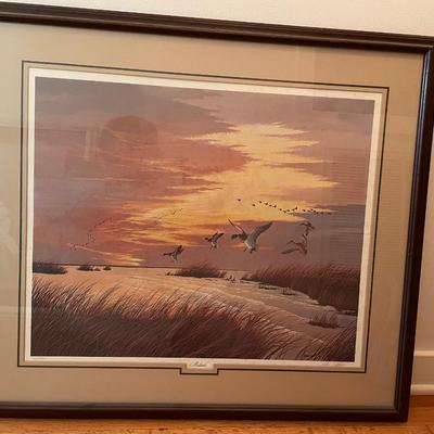 "Mallards" signed & numbered Lithograph by John Akers