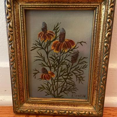 "Black Eyed Susans" Acrylic on Canvas by Allie S. Thomasson