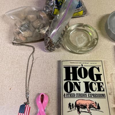 Ashtrays, Rocks, Fishing ðŸŽ£ And Hog On Ice.