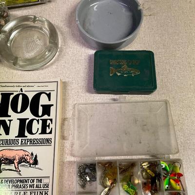 Ashtrays, Rocks, Fishing ðŸŽ£ And Hog On Ice.