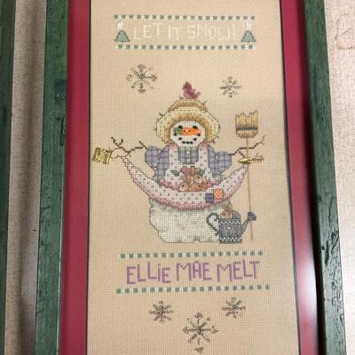 Christmas And Needle Punch.