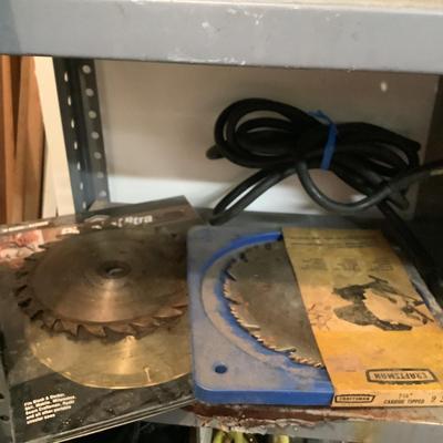 836 Black and Decker Circular Saw and Blades