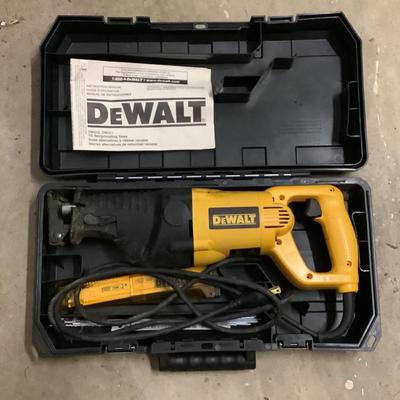 845 DeWALT VS Reciprocating Saw