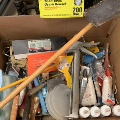 854 Painting Supply Lot