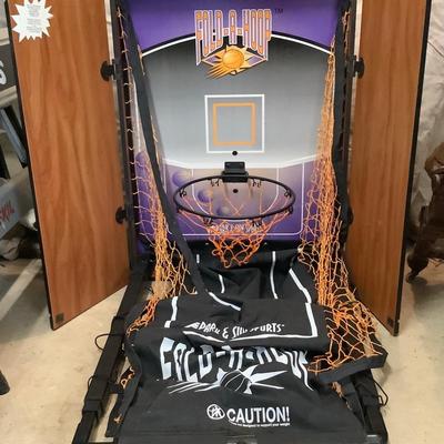 857 Fold-A-Hoop With Ball Table Top Electronics Hoops Game