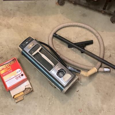 859 Vintage Electrolux Canister Vacuum