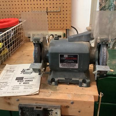 891 Craftsman 6" Wheel Bench Grinder