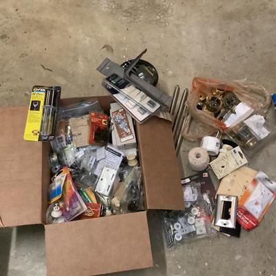 900 Lot of Misc. Opened and Unopened Home Repair Supplies