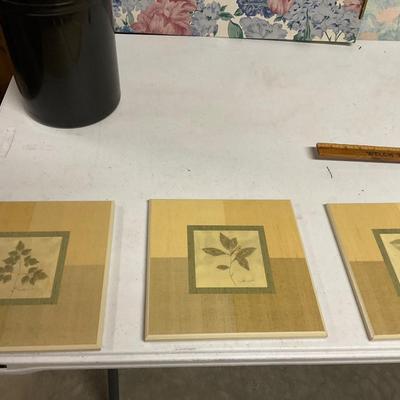 Leaf Element Plaque