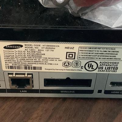 913 Samsung Blue Ray Home Theatre System