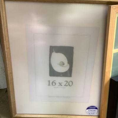 887 Lot of New Various Size Picture Frames