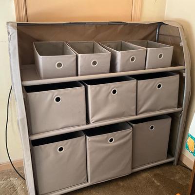 947 Cloth and PVC Organizing shelf Unit