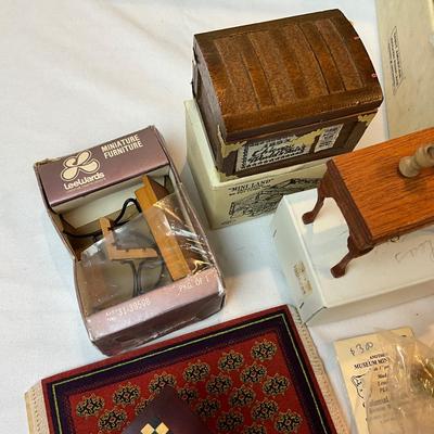 948 Large Lot of Various Doll House Furniture Pieces