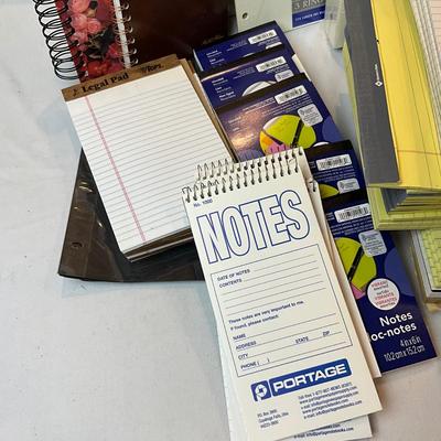 955 Legal Pads and Notebook Lot