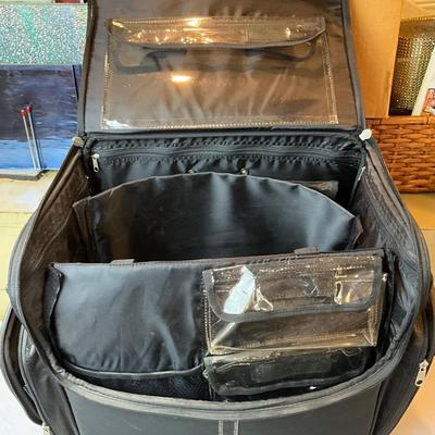 967 Black Rolling Craft Bag