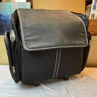 967 Black Rolling Craft Bag