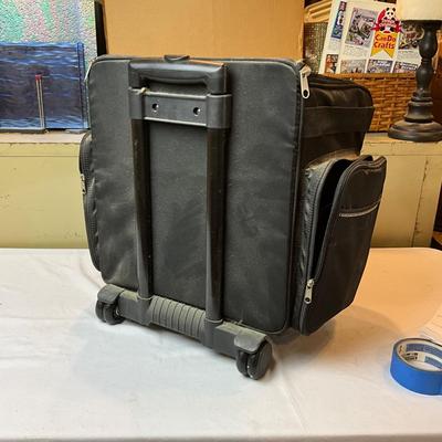 967 Black Rolling Craft Bag