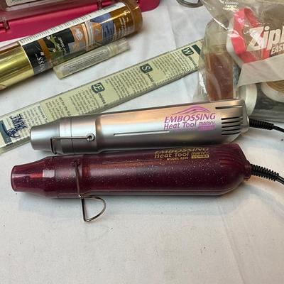 976 Large Embossing Lot with Case