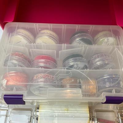 976 Large Embossing Lot with Case