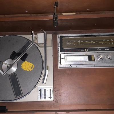 RCA Console Stereo/Radio/8 Track Player