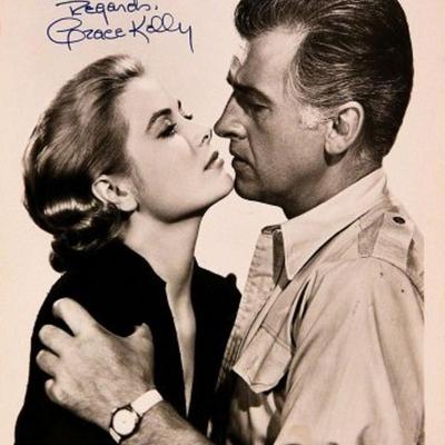 Grace Kelly signed promo photo 