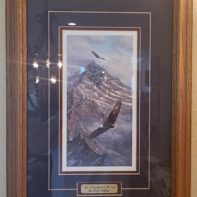 " On Freedoms Wing " By Rick Kelley