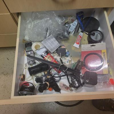 Complete Garage Cabinet Contents Lot