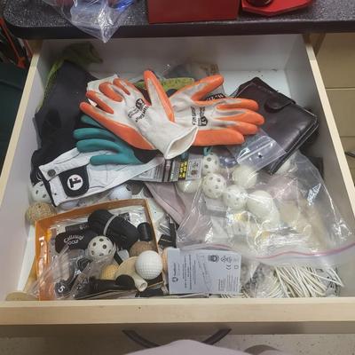 Complete Garage Cabinet Contents Lot