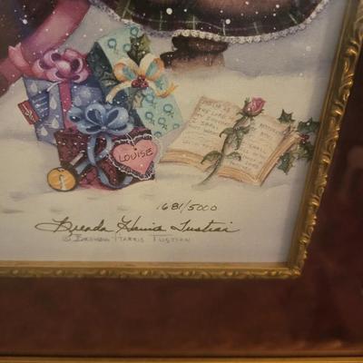 Brenda Harris Tustian Xmas Artwork, " When Dreams Come True "