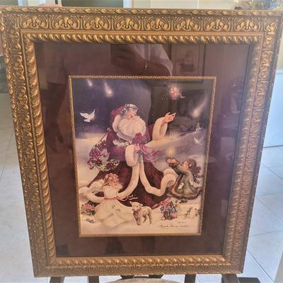 Brenda Harris Tustian Xmas Artwork, " When Dreams Come True "