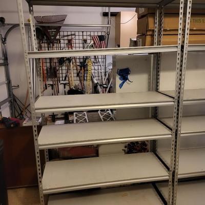 2 Metal Garage Racks