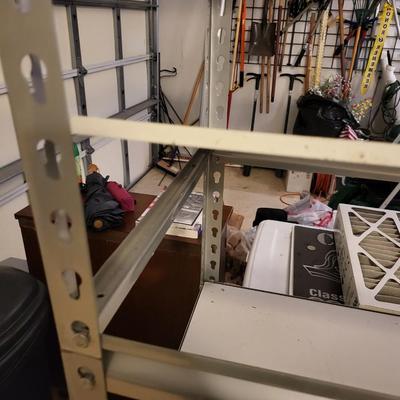 2 Metal Garage Racks