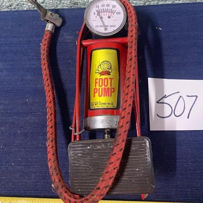 Vintage Foot Pump