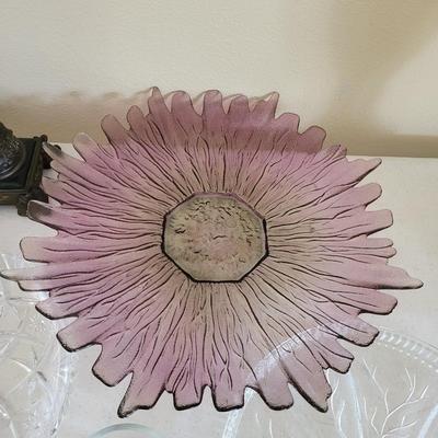 Large Pink Plate Lot