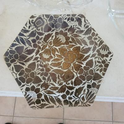 Large Pink Plate Lot