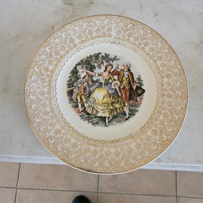 Large Pink Plate Lot
