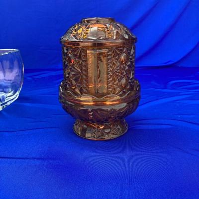 Cool Retro Plastic Purse ðŸ‘œ, Libby Votive Cups and an Amber Votive Candle Holder