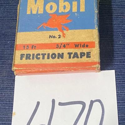 Vintage Mobil Friction Tape