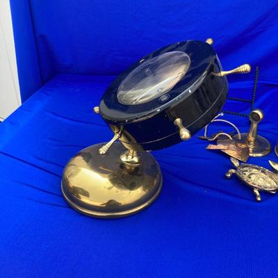 A Bunch of Shiny Golden Brass and Quadruple Silver Plated Basketey Plate Thing