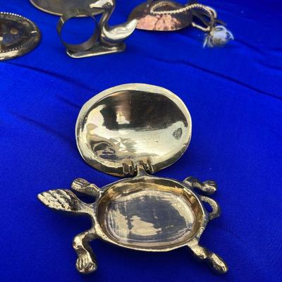 A Bunch of Shiny Golden Brass and Quadruple Silver Plated Basketey Plate Thing