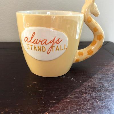 (4) cute and unusual coffee mugs New never used.