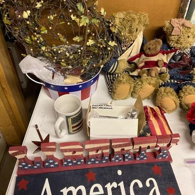 July 4th Decorations.