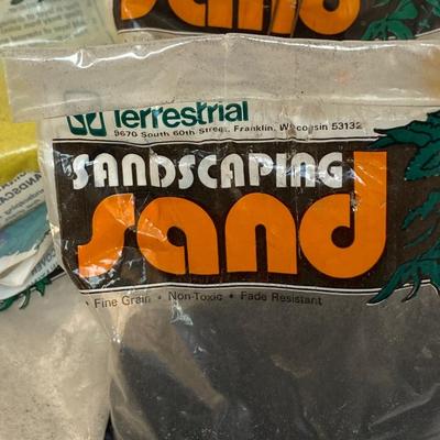 Multicolored Crafting Sandscaping Decor Sand
