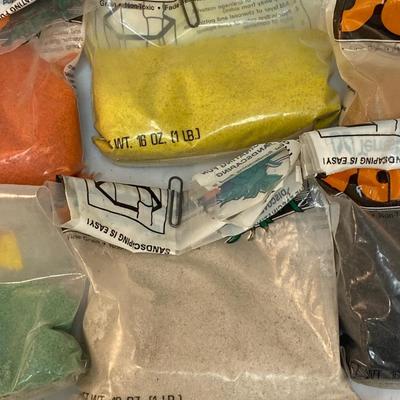 Multicolored Crafting Sandscaping Decor Sand