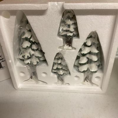 Department 56 â€œ VILLAGE PORCELAIN PINESâ€