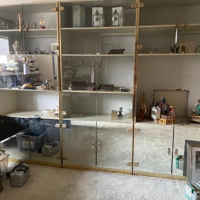 3-Section Pacific Design Center Display Cabinets