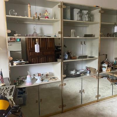 3-Section Pacific Design Center Display Cabinets