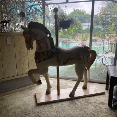 Beautiful Carousel Horse